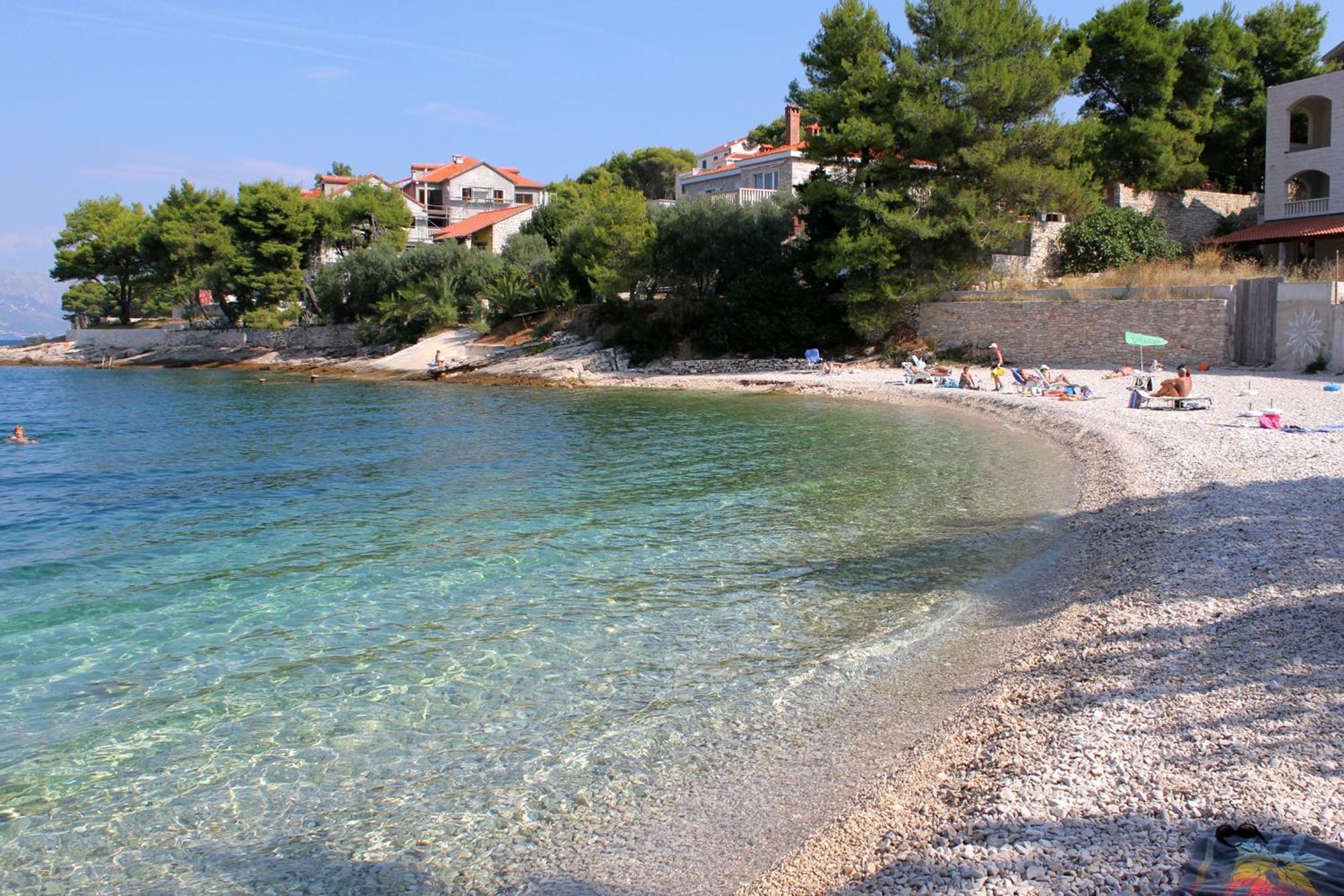 Apartments By The Sea Splitska, Brac - 2923 Postira Kültér fotó