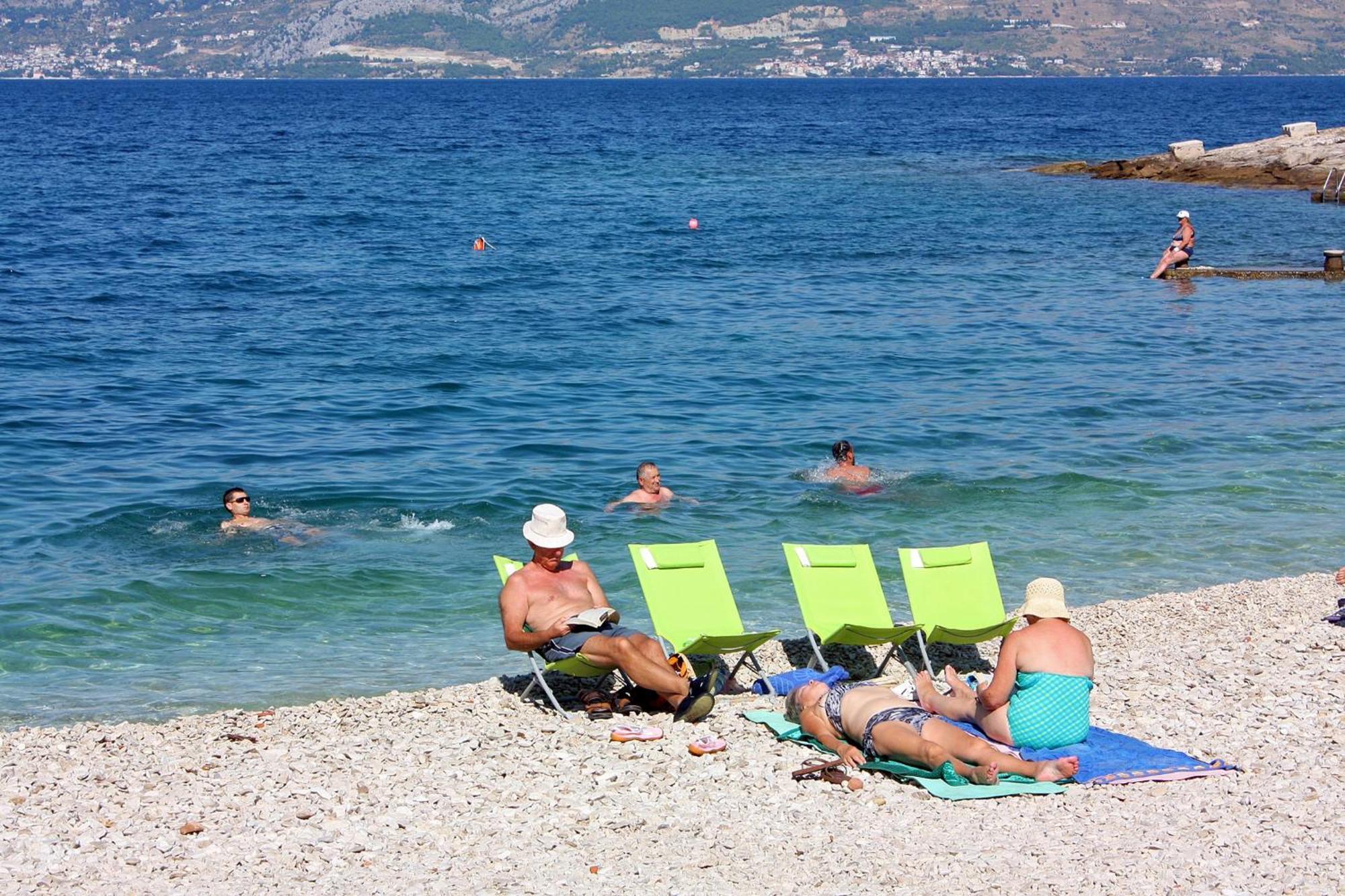 Apartments By The Sea Splitska, Brac - 2923 Postira Kültér fotó